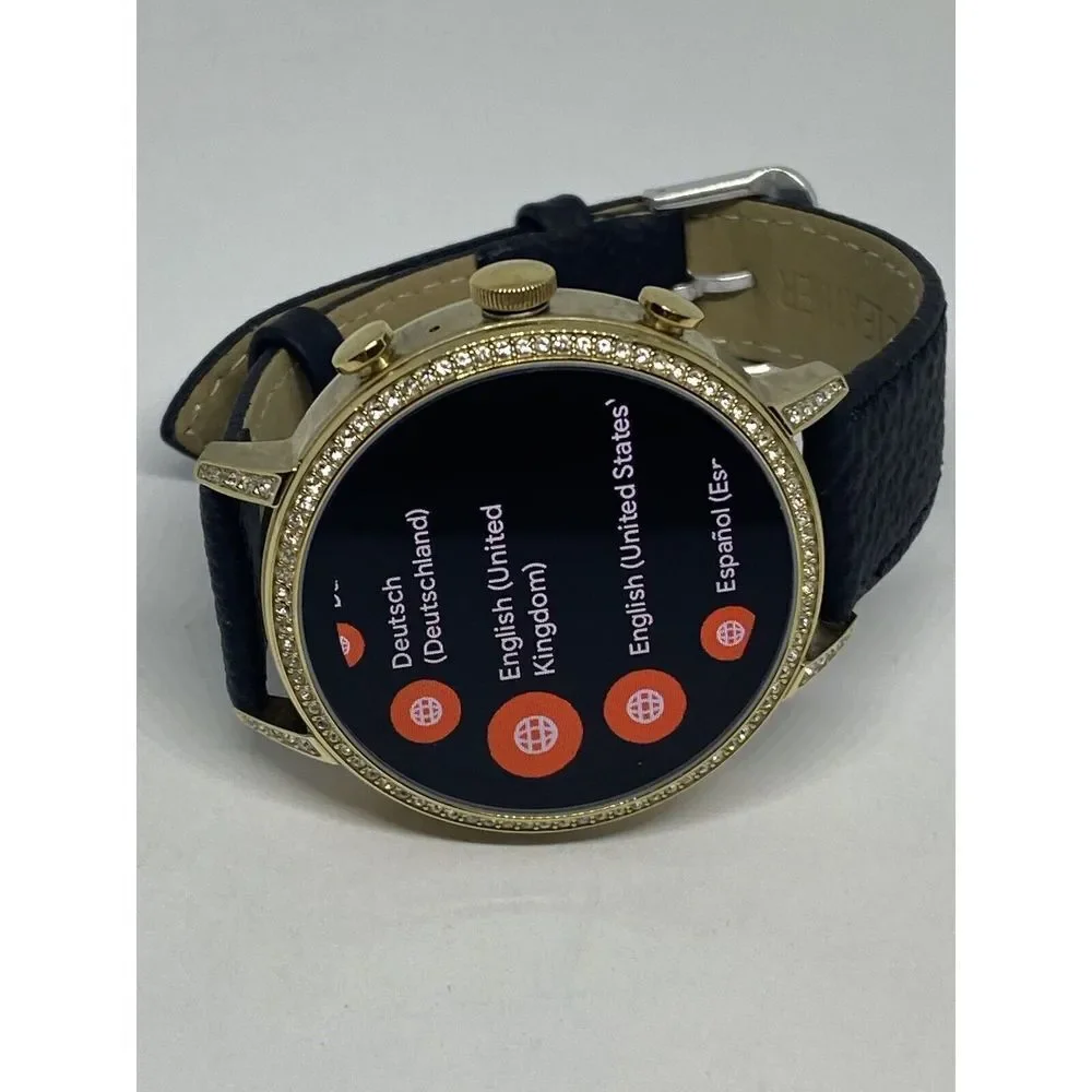 Fossil Gen 4 Authentic Digital Dial Smart Watch Custom Band FTW6012 AB484